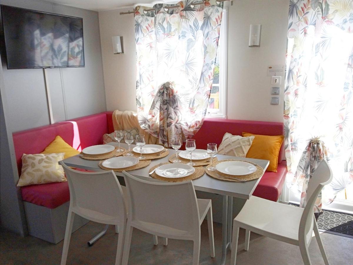 Mobil Home-Les Lins Bleus Biville-sur-Mer Exterior photo